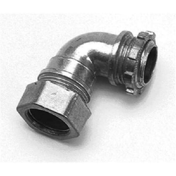 Halex 90291 0.5 In. Electrical Metallic Tubing 90degree Connector 242685